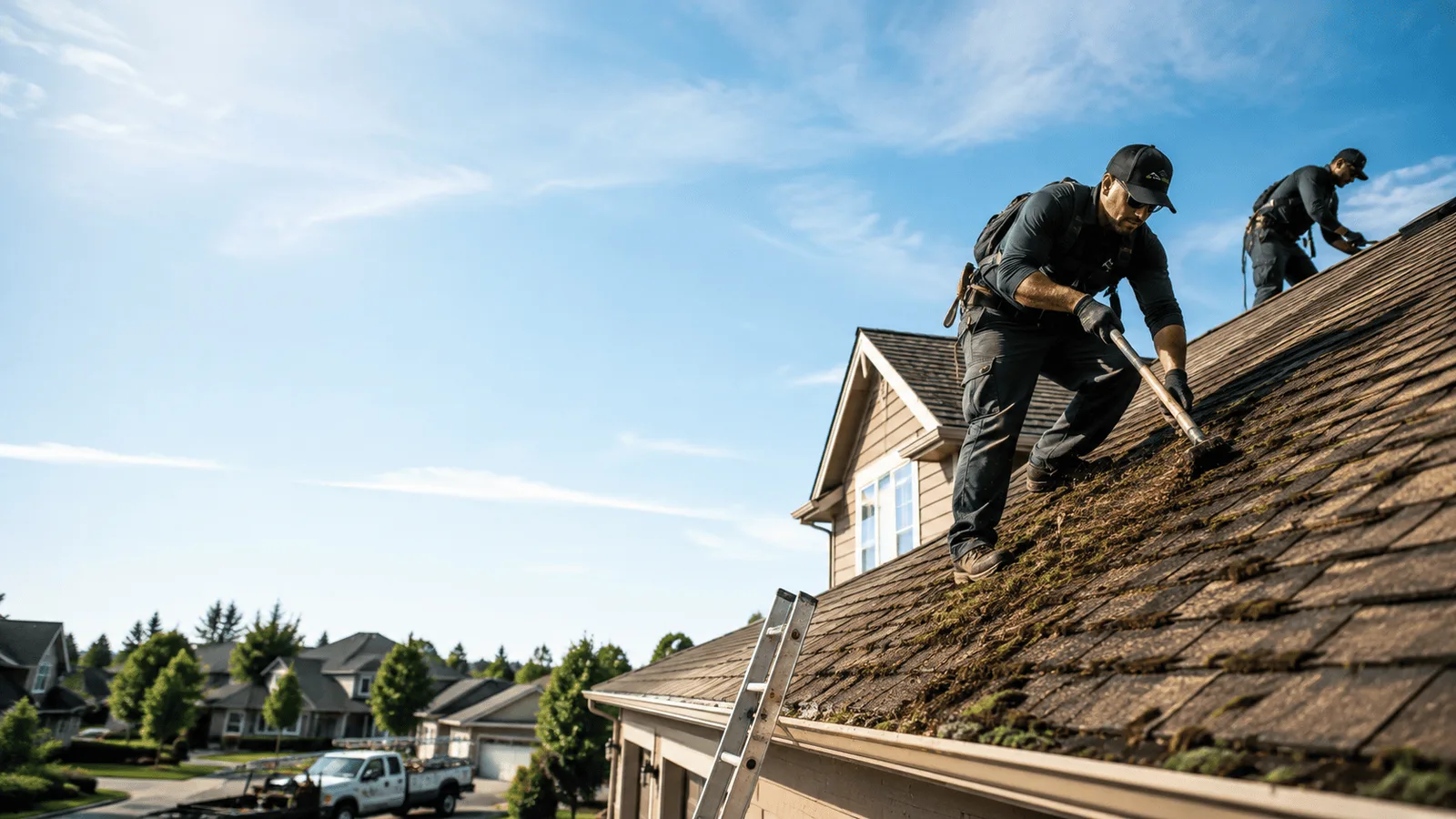 Roof Moss Removal in Belle Haven, VA near me